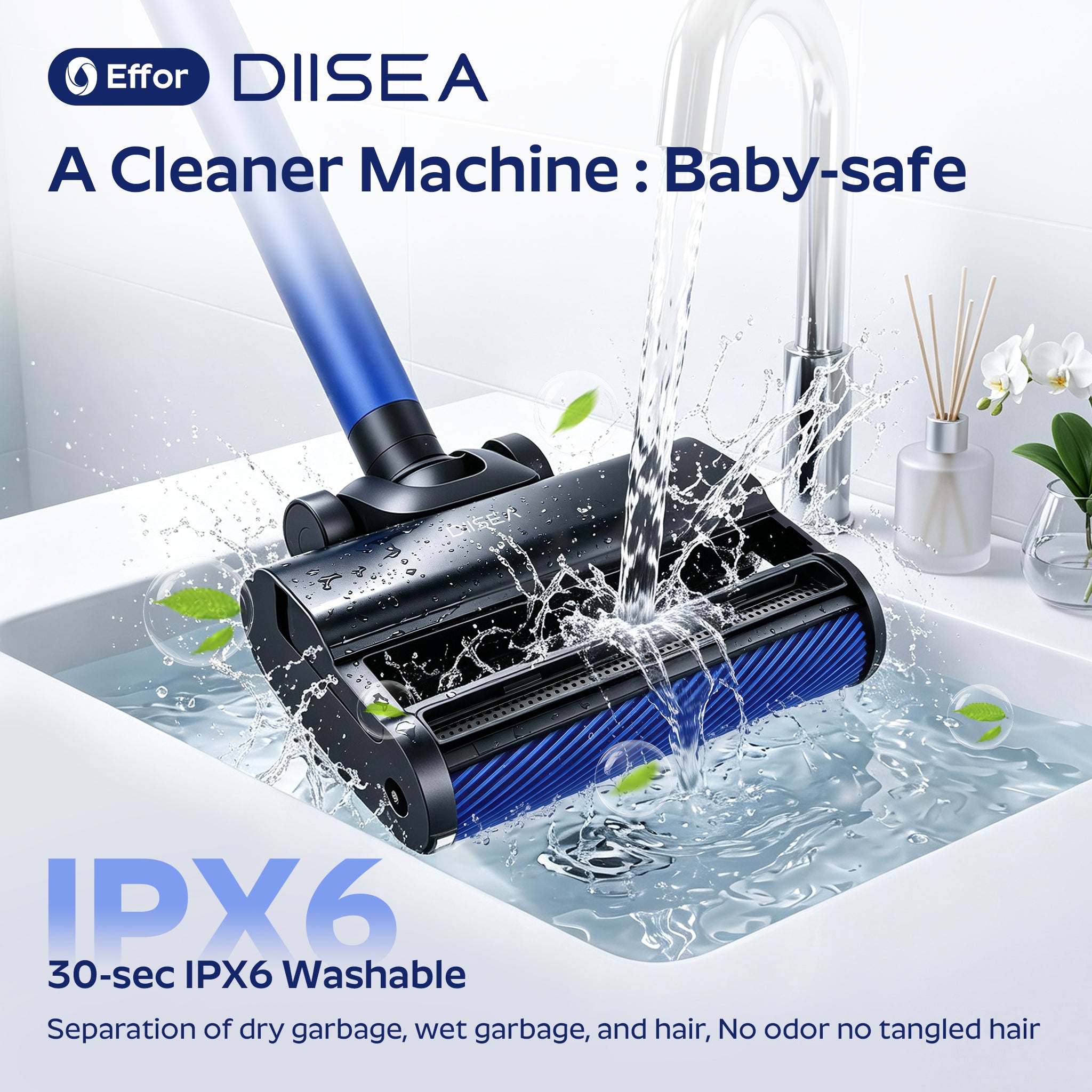 DIISEA D7 Cordless Floor Cleaner