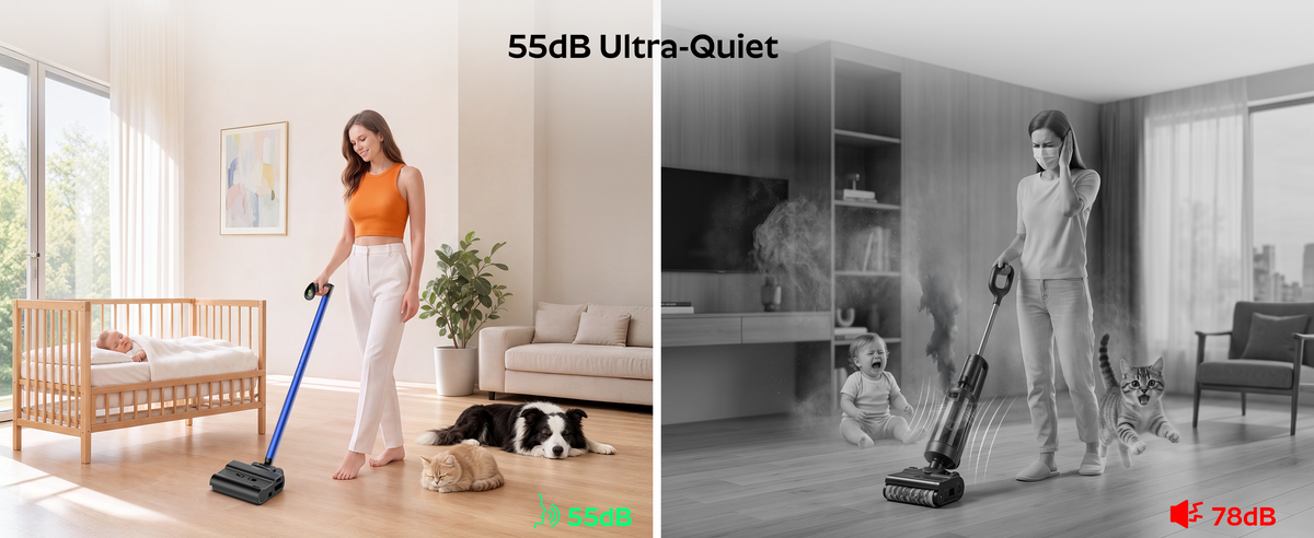 55dB Ultra-Quiet