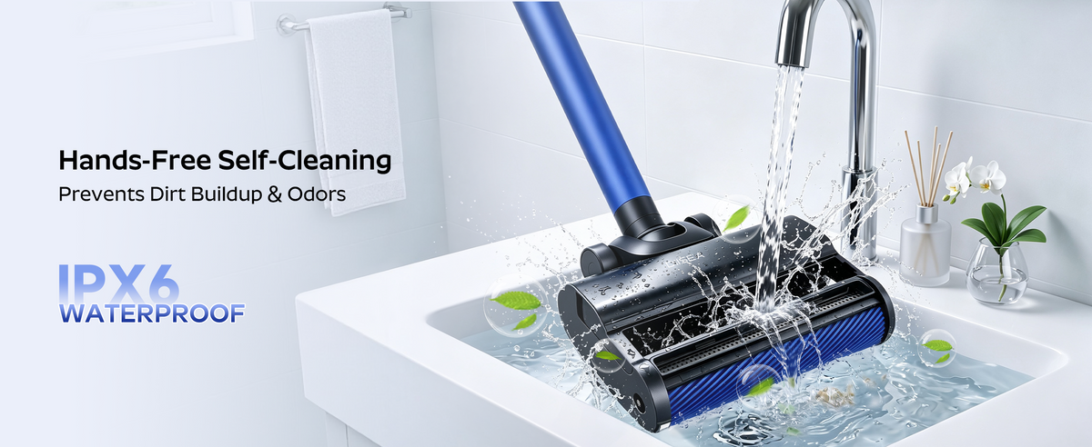 Hands-Free Self-Cleaning